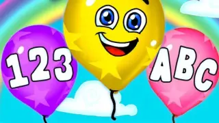 Balloon Pop - Learning Games for preschool Kids & Toddlers - Learn numbers, letters, shapes and colours in 14 languages - Switch