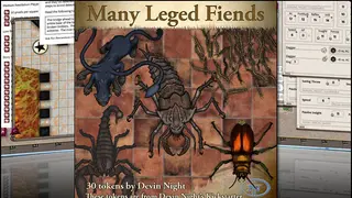 Fantasy Grounds - Many-Legged Fiends (Token Pack)