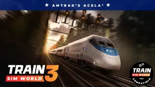 Train Sim World 4 Compatible: Amtrak's Acela