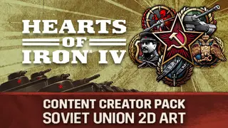 Hearts of Iron IV: Content Creator Pack - Soviet Union 2D Art