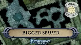Fantasy Grounds - Pathfinder RPG - Pathfinder Flip-Mat - Bigger Sewer