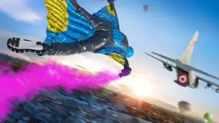 Base Jump Wing Suit Flying - Switch
