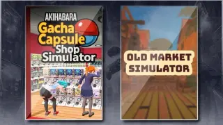 Gacha Capsule Shop Simulator - Akihabara & Old Market Simulator