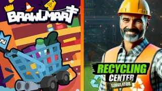 BrawlMart x Recycling Center Simulator