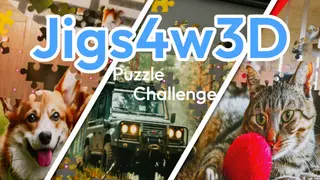 Jigs4w3D Puzzle Challenge