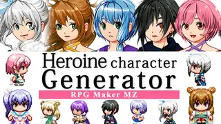RPG Maker MZ - Heroine Character Generator for MZ