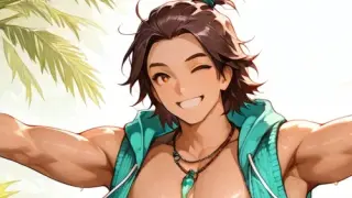 Poolside Boys Kiss: Passion Fruits Hotel Dating Sim - Switch