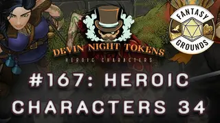 Fantasy Grounds - Devin Night Pack 167: Heroic Characters 34