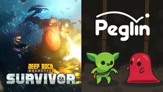 Peglin & Deep Rock Galactic: Survivor