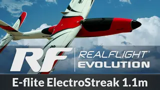 RealFlight Evolution β E-flite ElectroStreak 1.1m