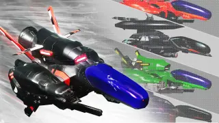 R-Type Tactics I・II Cosmos - Unit Color Variation Fighter Pack - PS4 & PS5