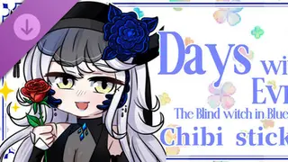Days with Evraco: The Blind Witch in Blue Forest-Chibi Stickers