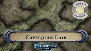 Fantasy Grounds - Pathfinder RPG - Pathfinder Flip-Mat - Cavernous Lair