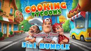 Cooking Tycoons - 3 in 1 Bundle Culinary Road Trip - Switch