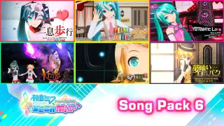 Hatsune Miku: Project DIVA Mega Mix Song Pack 6 - Switch