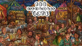 100 Oktoberfest Cats