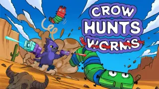 Crow Hunts Worms