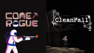 CleanFall + Comet Rogue - mining roguelikes