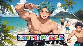 Hentai Puzzle: Muscular Guys - Switch