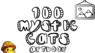 100 Mystic Cats - Artbook