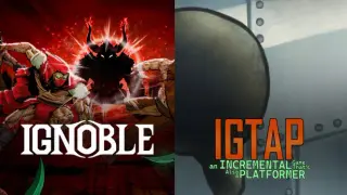 IGNOBLE x IGTAP: an Incremental Game That's Also a Platformer