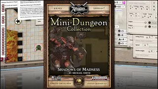 Fantasy Grounds - Mini-Dungeon #017: Shadows of Madness (PFRPG)