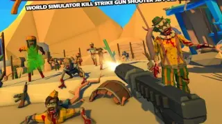 Zombie Dead Smasher - World Simulator Kill Strike Gun Shooter 3D Poly Games 2023 - Switch