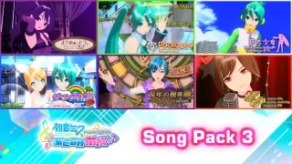 Hatsune Miku: Project DIVA Mega Mix Song Pack 3 - Switch