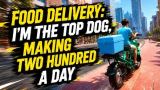 Food delivery: I’m the top dog, making two hundred a day