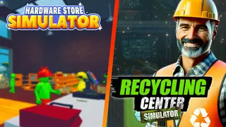 Recycling in Hardware Store