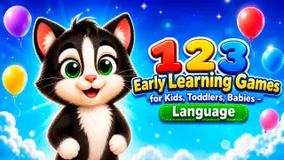 123 Early Learning Games for Kids, Toddlers, Babies - Language - Switch