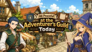 All Peaceful at the Adventurer`s Guild Today.