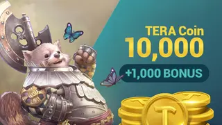 TERA Coin 10,000 (+1,000 Bonus) (PS4)