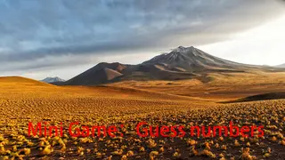 Mini Game：Guess numbers