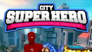 City Super Hero 3D - Flying Legend Warriors Deluxe Simulator - Switch