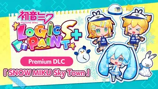 Hatsune Miku Logic Paint S+ SNOW MIKU Sky Town