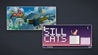 Eye On The World & Sill Cats