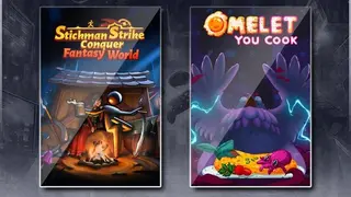 Stickman Strikes: Conquer Fantasy World & Omelet You Cook