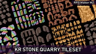 RPG Maker MZ - KR Stone Quarry Tileset