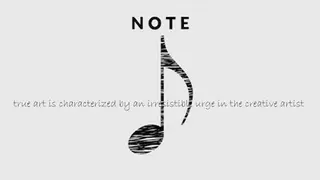 NOTE : a Composer and a Note