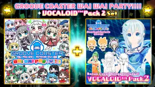 GROOVE COASTER WAI WAI PARTY!!!! + VOCALOID Pack 2 Value bundle - Switch