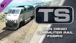 Train Simulator: San Diego Commuter Rail F59PHI Loco Add-On