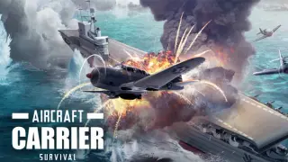 Aircraft Carrier and Snow Plowing