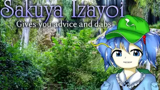 Sakuya Izayoi Gives You Advice And Dabs: Nitori Kawashiro Offers You Advice In Exchange For Cucumbers And Eats The Cucumbers