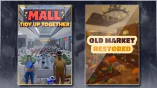 Mall: Tidy Up Together & Old Market Restored
