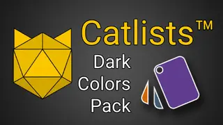 Catlists - Dark Accent Colors Pack