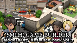 SMILE GAME BUILDER Modern City Resource Pack Vol.1