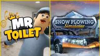 Mr Toilet x Snow Plowing Simulator