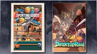 Sporting Goods Shop & Desktop Raid