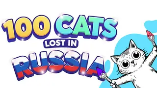 100 Cats Lost in Russia Find & Color